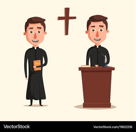 810+ Catholic Priest Cartoon Stock Illustrations, Royalty.